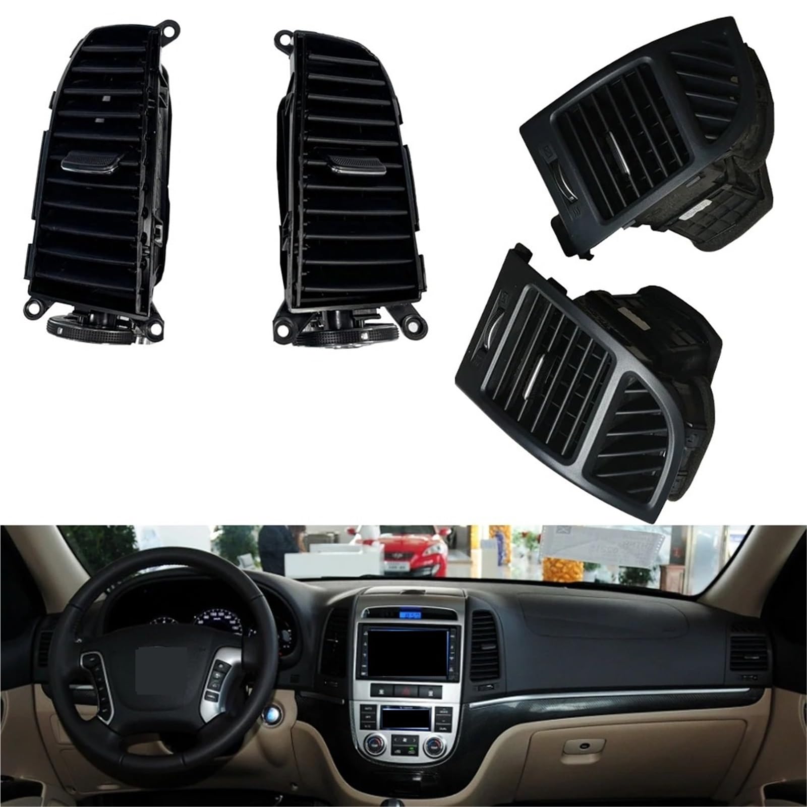 Für Hyundai Für Santafe 2006-2012 AC Air Vent Outlet