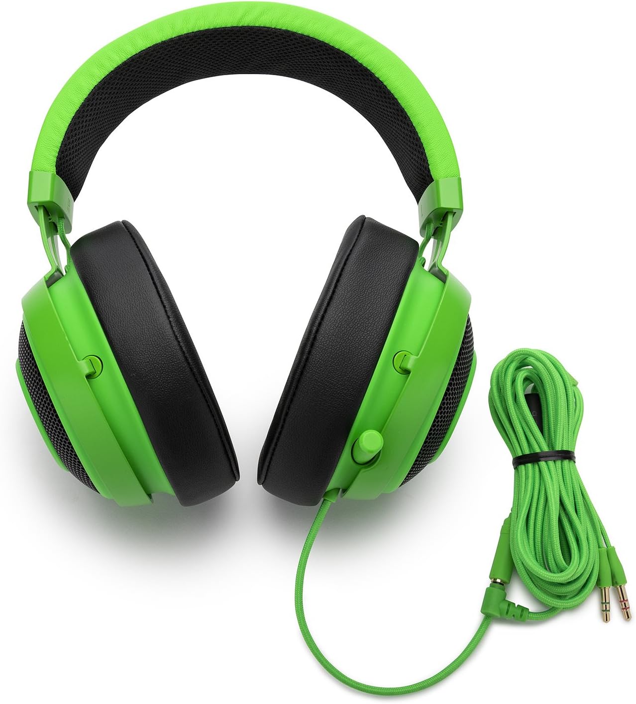 Razer Kraken Pro V2 Analog Gaming Headset with Retractable Microphone for PC, Xbox One and Playstation 4, Green (Renewed)