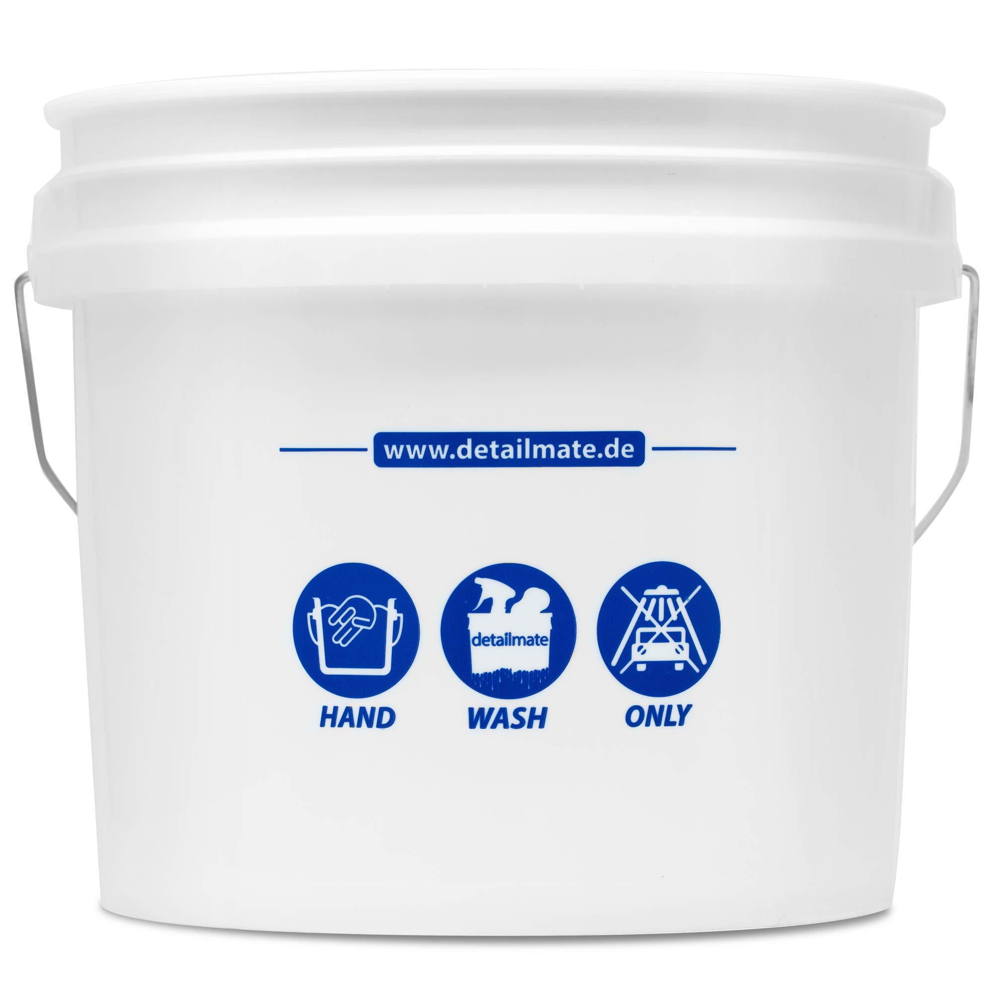 detailmate Set handwas: GritGuard wasemmer 3,5 GAL Grit Guard inzet Liquid Elements Orange Baby XL droogdoek Koch Chemie NanoMagic autoshampoo 750 ml washandschoen maatbeker