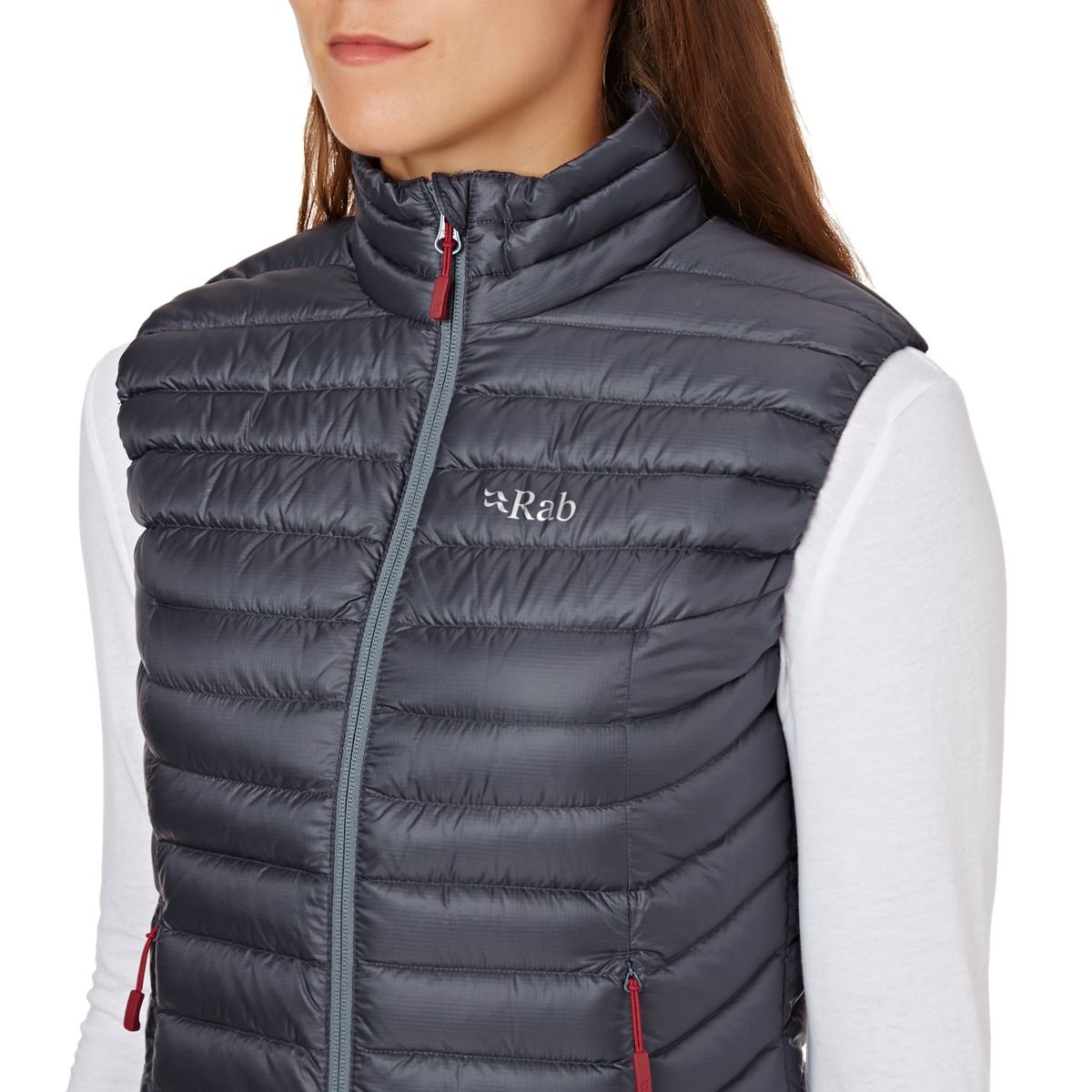 RAB Womens Microlight Vest Steel 