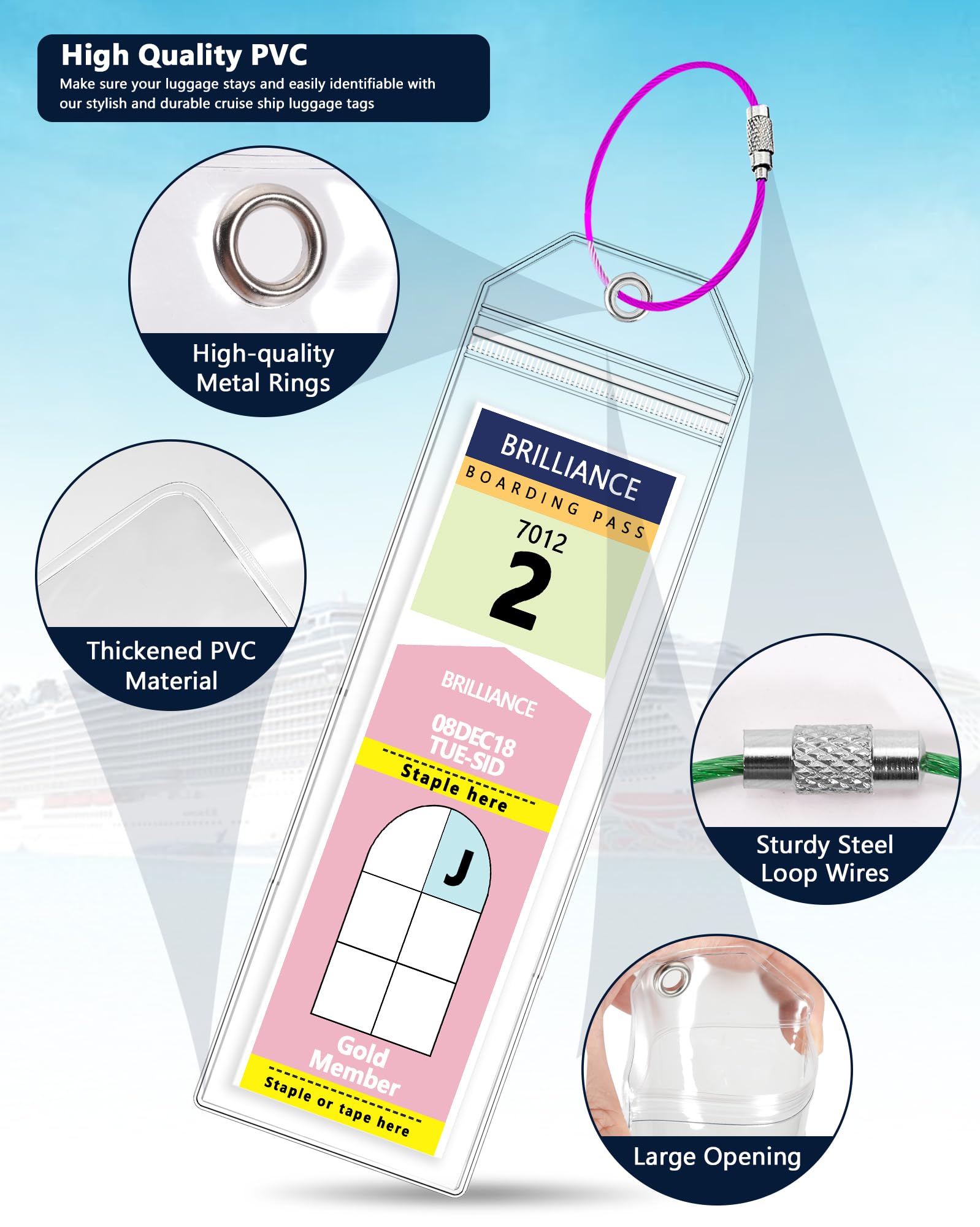 Billets de croisière pour navires | Vecteur Premium