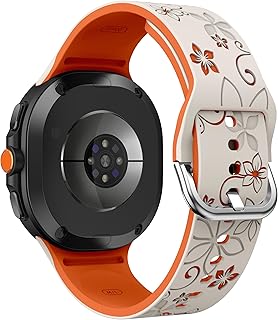KUTEWEU Strap for Galaxy Watch8 40mm 44mm, Silicone Watches Adjustable Replacement Strap for Galaxy Watch 8 Classic 46mm S…