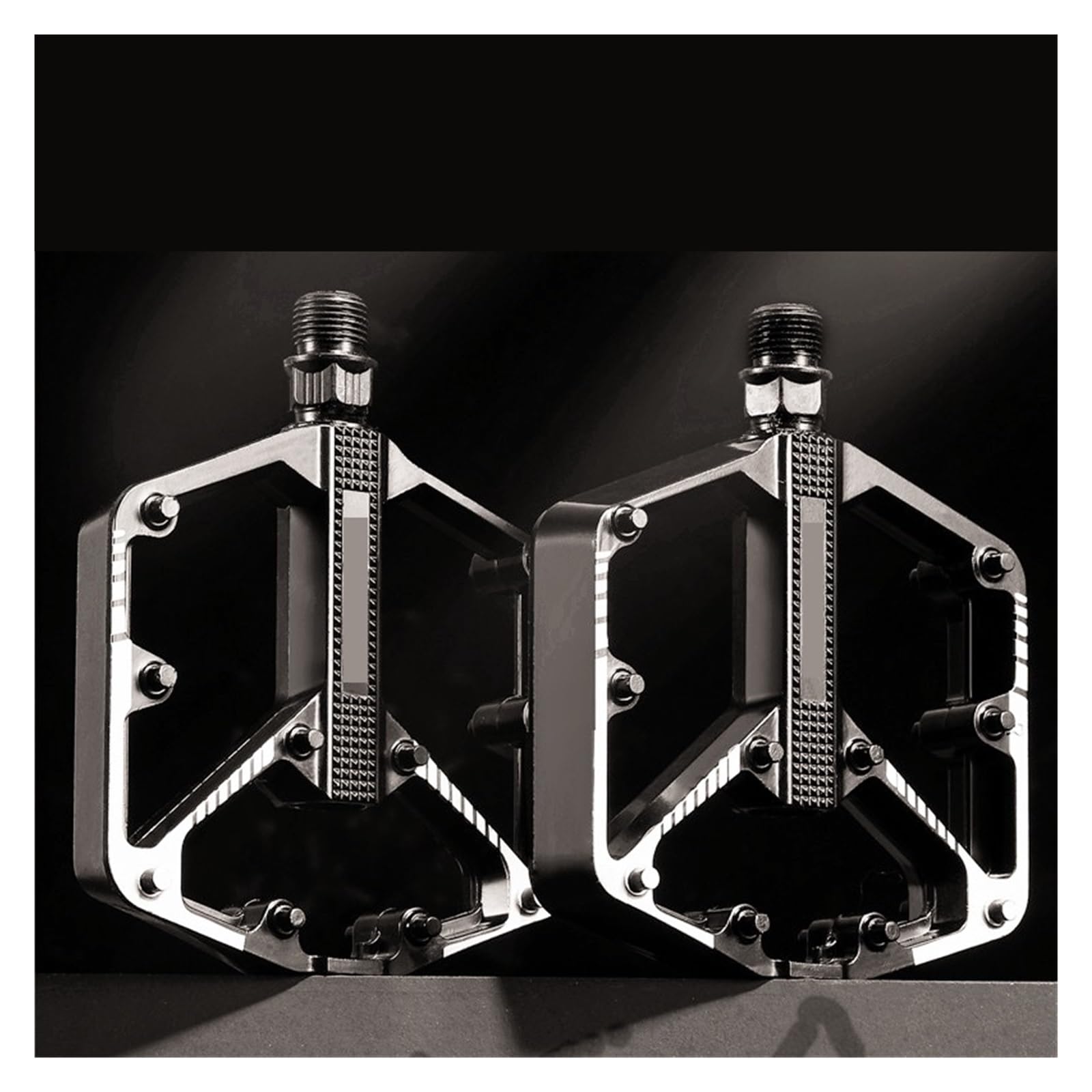 Generisch Fahrradpedale Lager Mountain Road Bike Rutschfestes Pedal Aluminiumlegierung Verbreitertes Zubehör