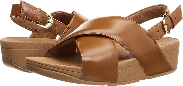 [フィットフロップ] サンダル LULU Cross Back-Strap Sandals-Leather レディース