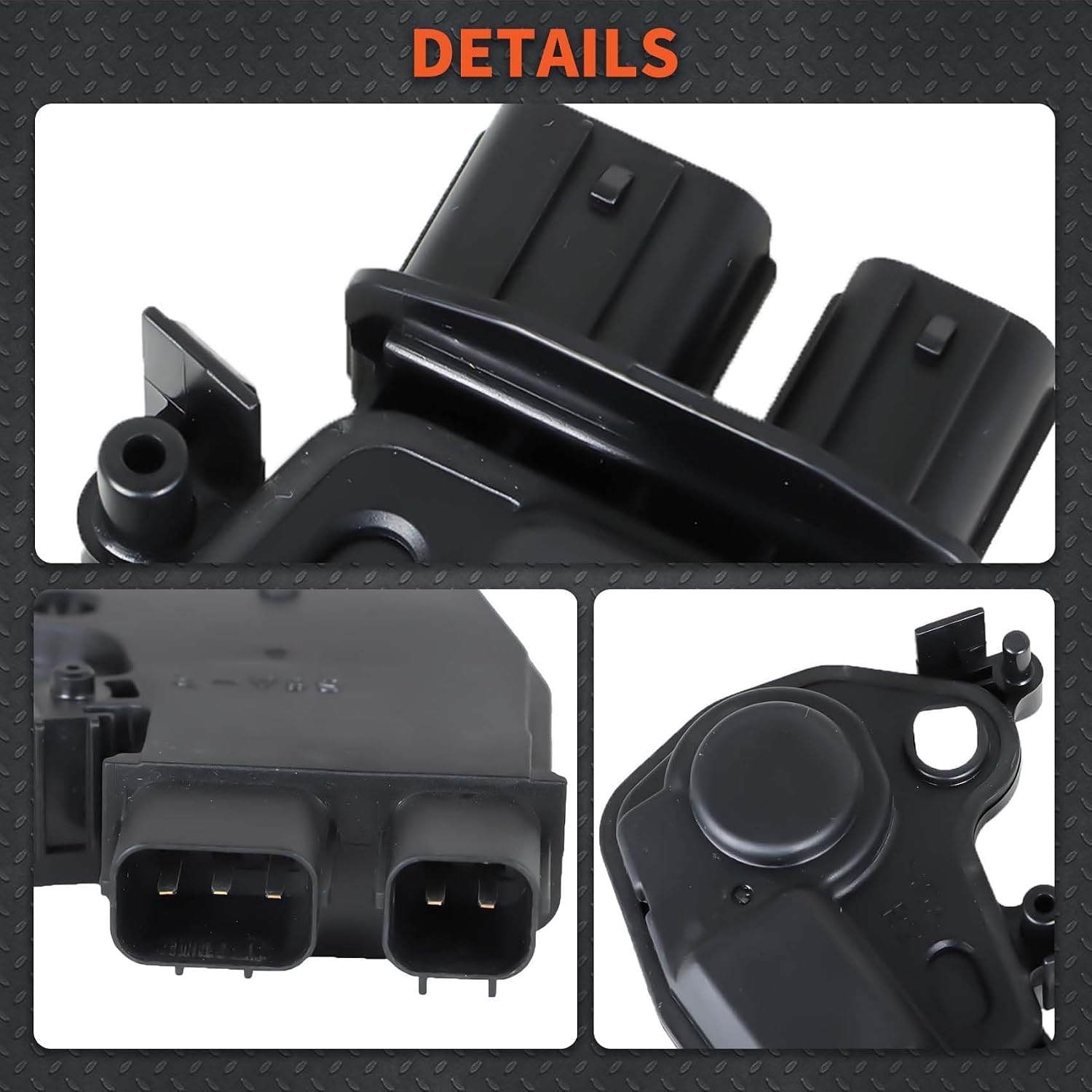 labwork 12Volts Front Rear Left Right Door Latch Lock Actuator Replace 72155S5PA11 72115S6AJ11 Replacement for Pilot 2003-2008 Replacement for Accord 2003-2007