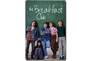 The Breakfast Club: Iconic 80s Film Poster as Retro Wall Decor