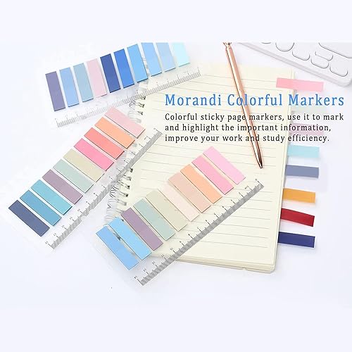 Miniatura 9 de 160020002400 Uds. Juego de pestañas adhesivas 81012 unidades de índices, pestañas de libro, anotaciones de libros, banderas, marcadores de páginas