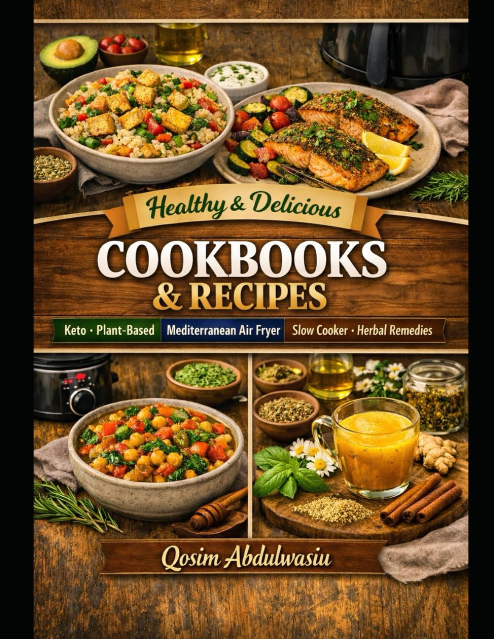 Healthy and Delicious Cookbook Recipes: Keto, Plant-Based, Mediterranean, and Herbal Delights