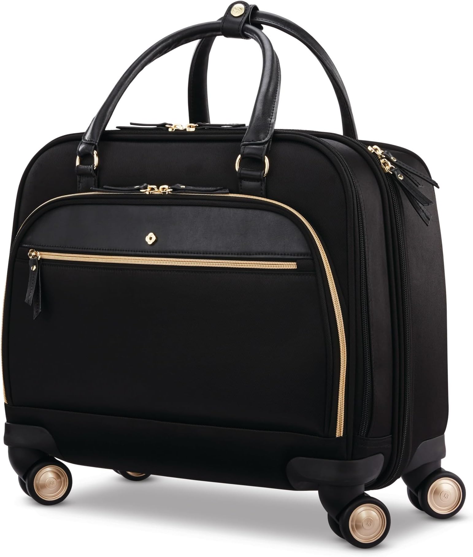 Samsonite Women's Briefcase Mobile Solution Spinner Mobile Office, Black