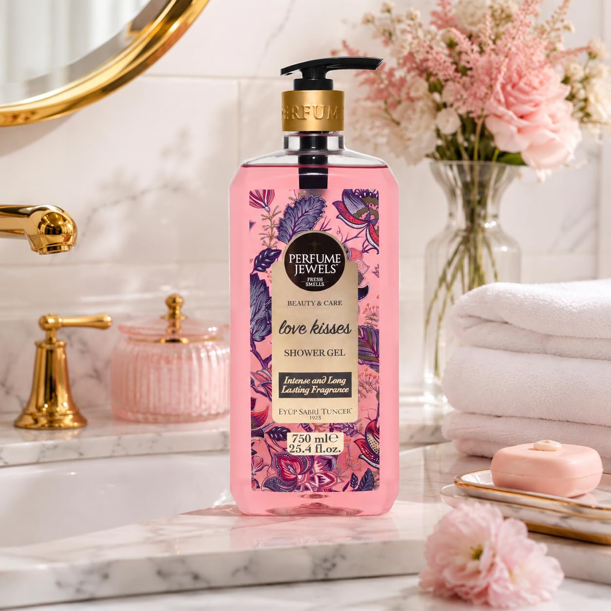 Eyüp Sabri Tuncer Pj Duş Jeli Love Kisses 750 Ml Pet Şişe