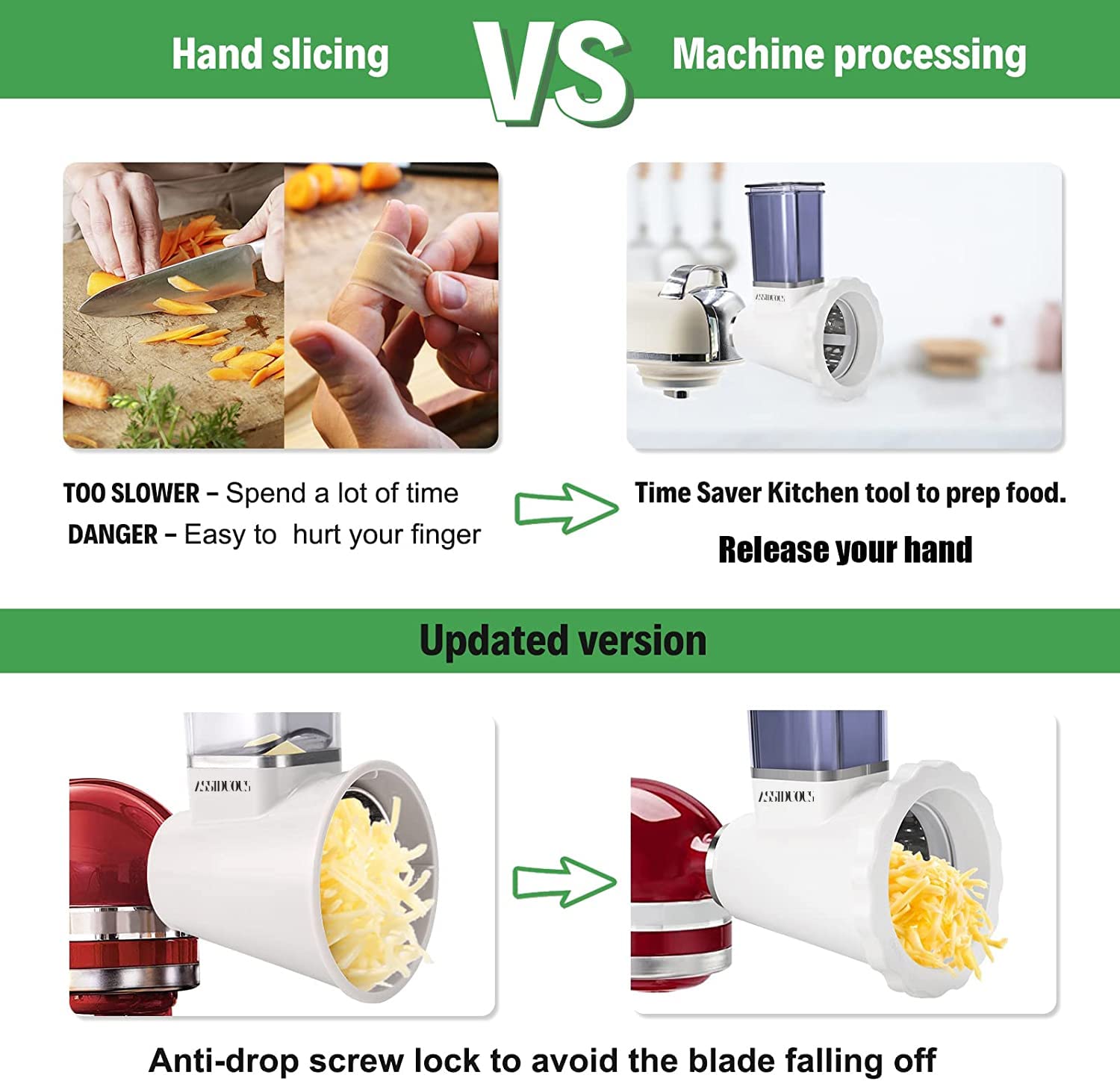 Kitchenaid KSMVSA Groentesnijder voor De Keukenmachine - Vergelijk prijzen