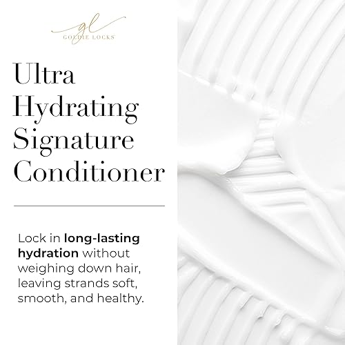 Miniatura 6 de Goldie Locks Juego de champú y acondicionador ultra hidratante, sin sulfatos, sin parabenos, para control del encrespamiento, brillo y fuerza,