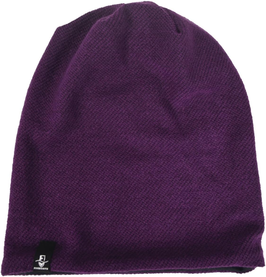 VECRY Mens Slouchy Beanie Knit Skull Cap Long Baggy Hip-hop Winter Summer Hat B305 - Image 3