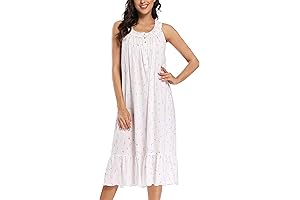 100 % cotton nightgowns for women