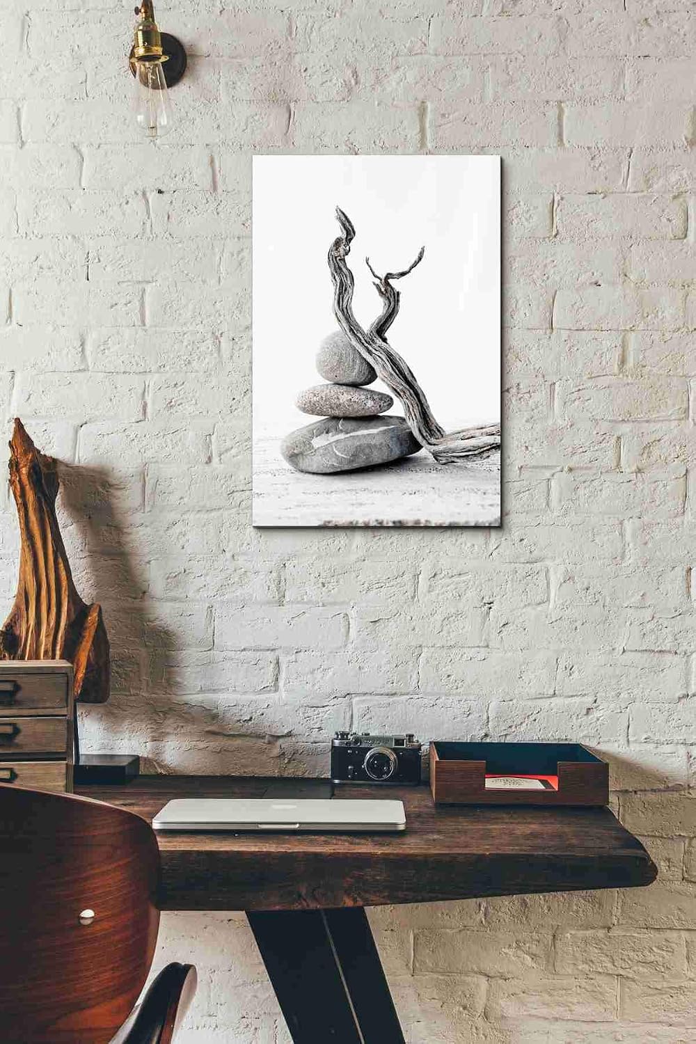 Epic Graffiti 'Elemental Zen' by Elena Ray Canvas Wall Art, 12"x18"