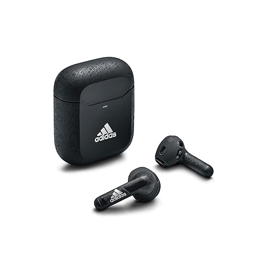 Adidas zne 01, in ear auricolari bluetooth true wireless cuffiette, wireless con controllo touch, ipx4 impermeabili, 20 ore riproduzione , grigio (notte)