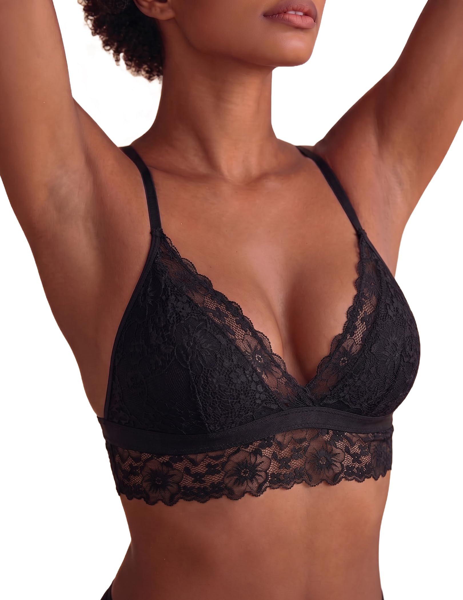 Avidlove Lace Bralette for Women Sexy Wireless Bralettes
