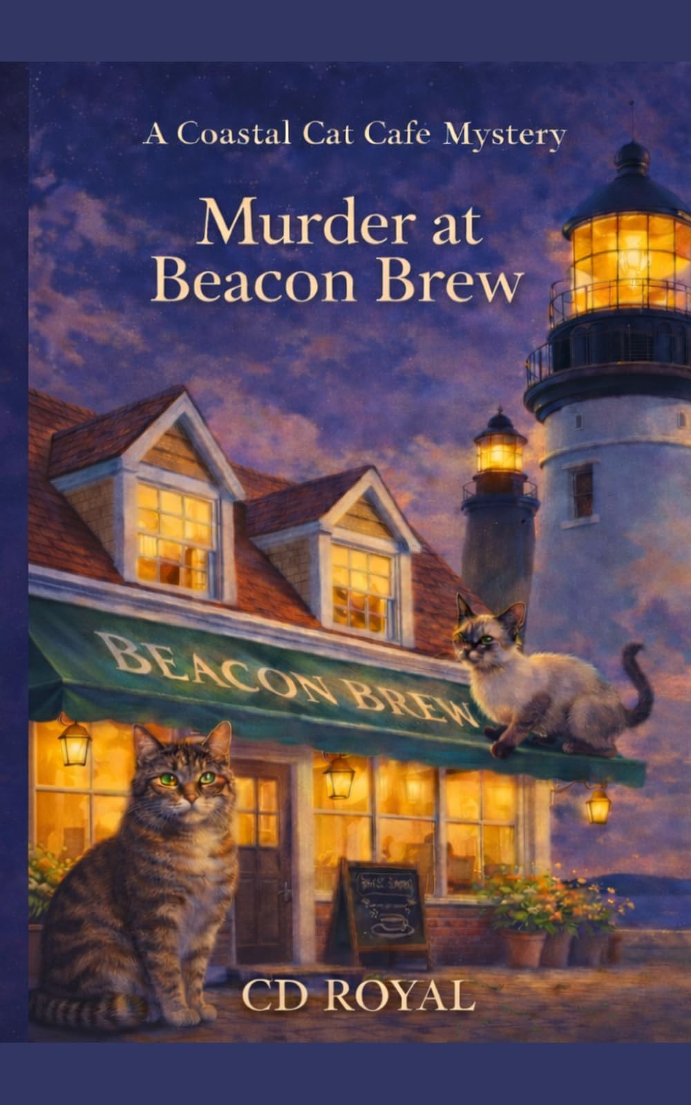 Murder at Beacon Brew: A Coastal Cat Café Mystery