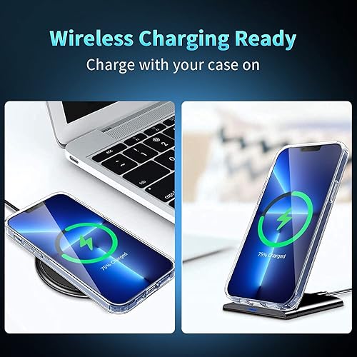 Miniatura 5 de Funda compatible con iPhone 12 y iPhone 12 Pro, diseño de bulldog francés a prueba de golpes, diseño transparente, delgada, suave funda protectora