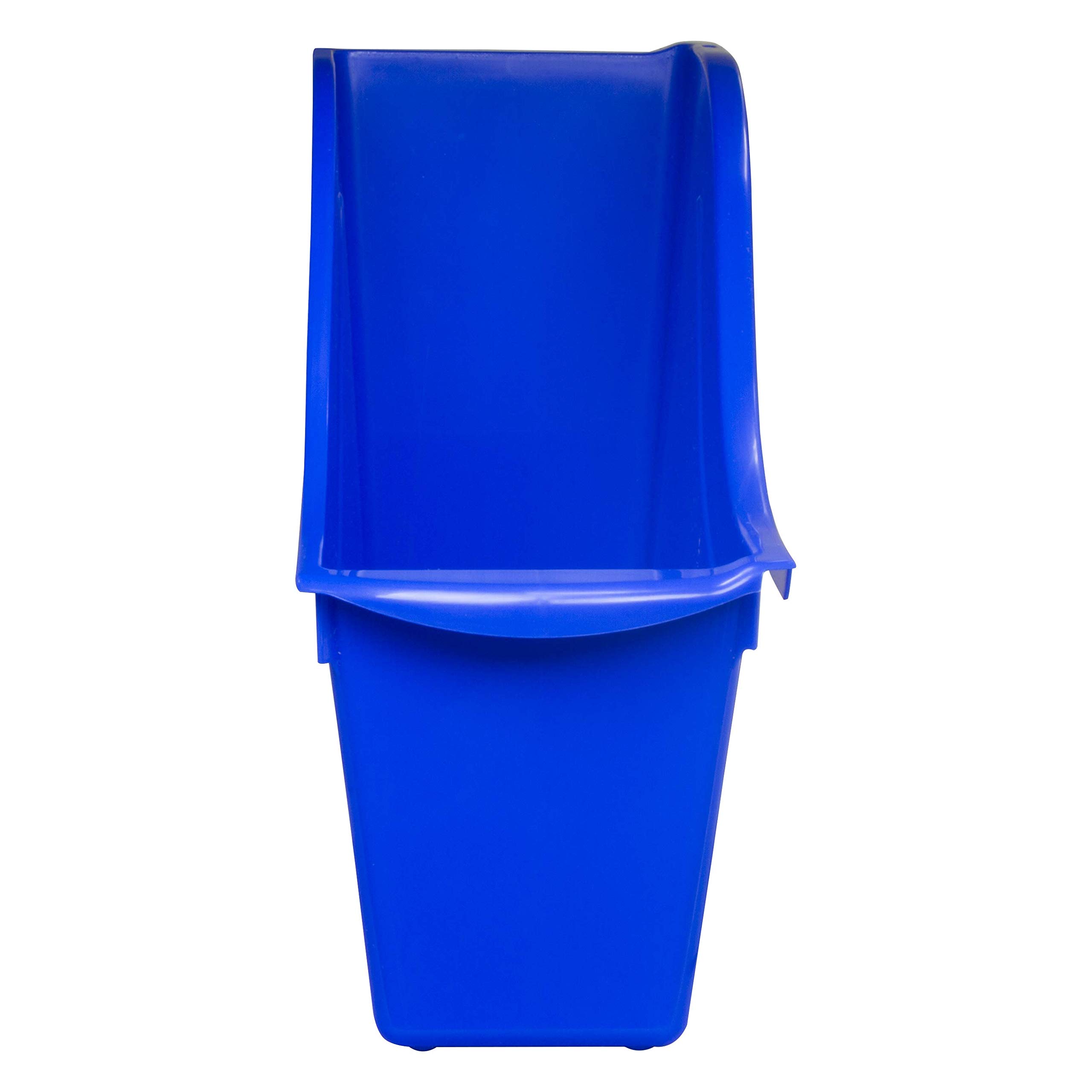 Storex Kleiner Bücherkorb 6er-Pack Kunststoff-Organizer Blau 71108C06C