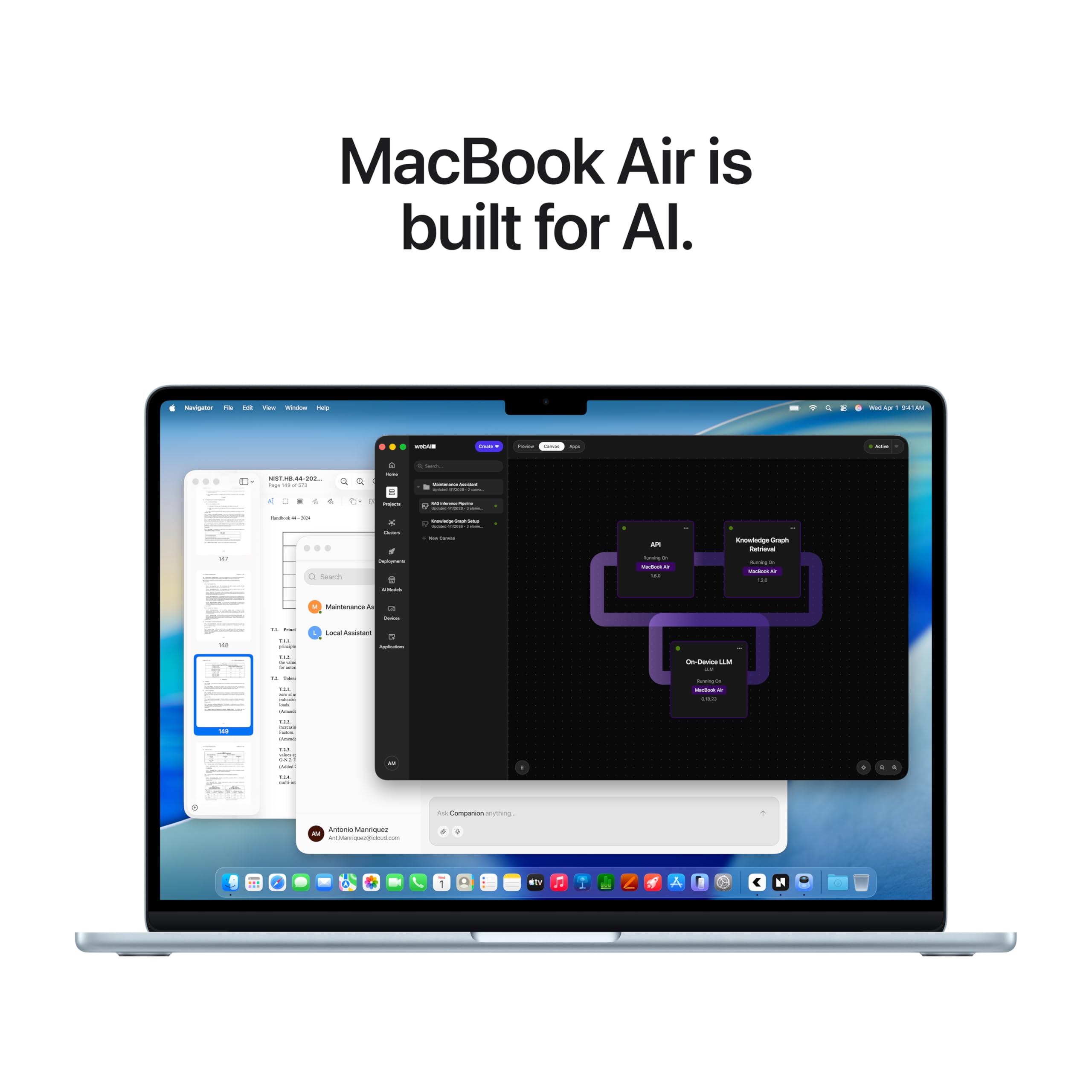 Amazon.com: Apple MacBook Air 15-inch Laptop with M5 chip: 15.3