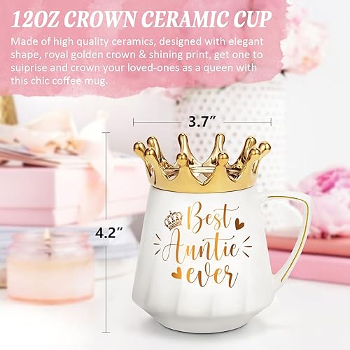 Miniatura 4 de Regalos para tía para tía, regalos para el día de la madre, para tía de sobrino, tía regalos para el día de la madre, regalos para la mejor tía del