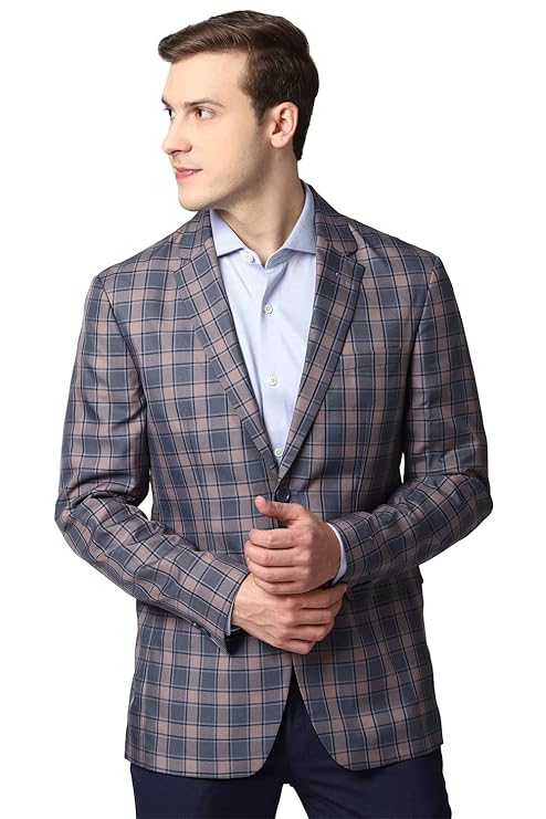Peter England Men's Slim Blazer