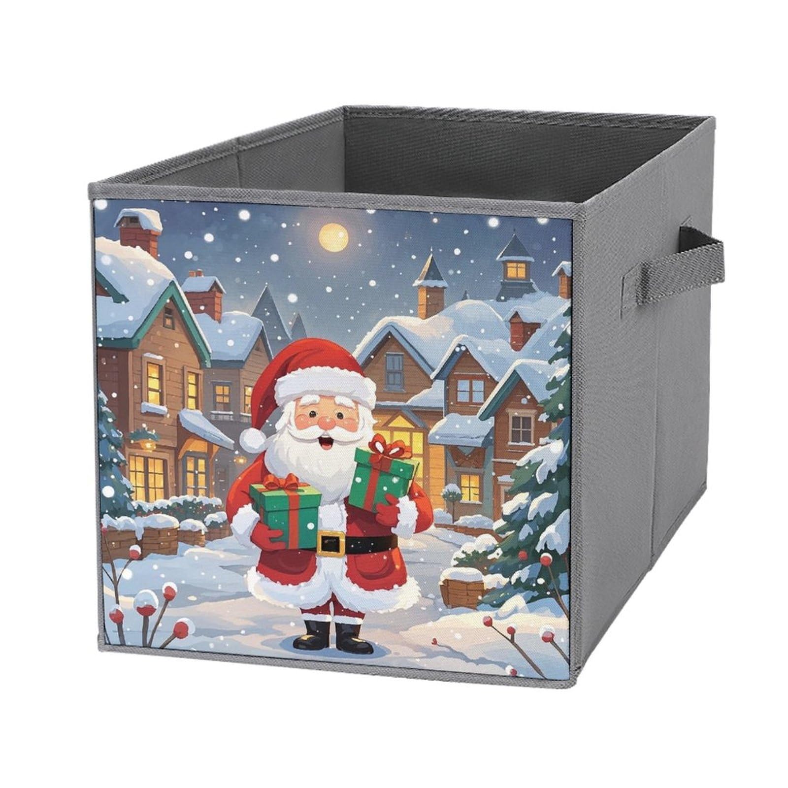 Boîte de rangement pour offrir des cadeaux lot de 6 coffrets pliants thématiques hiver