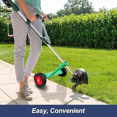 Miniatura 9 de Accesorio de rueda de soporte ajustable de 1.024 in (1 pulgada) y 1.102 in (1.1 pulgadas) para recortadora de cuerdas