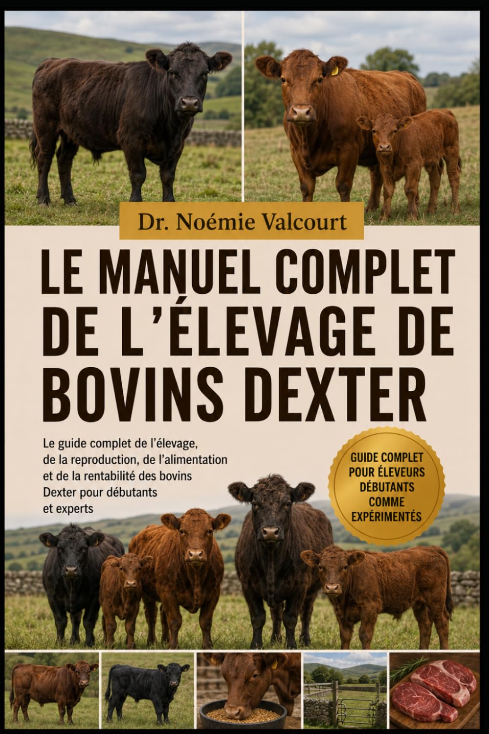 LE MANUEL COMPLET DE L'ÉLEVAGE DE BOVINS DEXTER: Le guide complet de l'élevage, de la reproduction, de l'alimentation et de la rentabilité des bovins Dexter pour débutants et experts