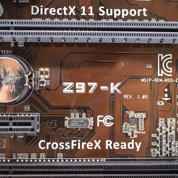 Pc Motherboard Fit for Asus Z97-K Desktop Z97 Motherboard LGA 1150 DDR3 32GB USB3.0 Support Core I3 I5 I7 CPUs PCI-E 3.0 M.2 ATX Placa-mae