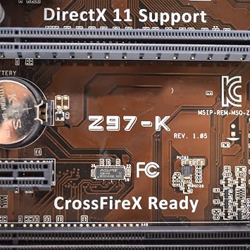 Pc Motherboard Fit for Asus Z97-K Desktop Z97 Motherboard LGA 1150 DDR3 32GB USB3.0 Support Core I3 I5 I7 CPUs PCI-E 3.0 M.2 ATX Placa-mae