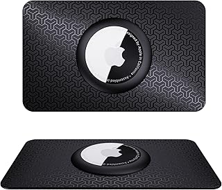 AirTag Wallet Holder Slim Card Insert 2 Pack | Flexible Thin Airtag Wallet Card Case Cover for Apple AirTag Airtag Card Holder for Wallet, Badge, Gift, Air Tag Case Accessories