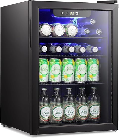Cowsar 2.7 cu ft Beverage Cooler Black