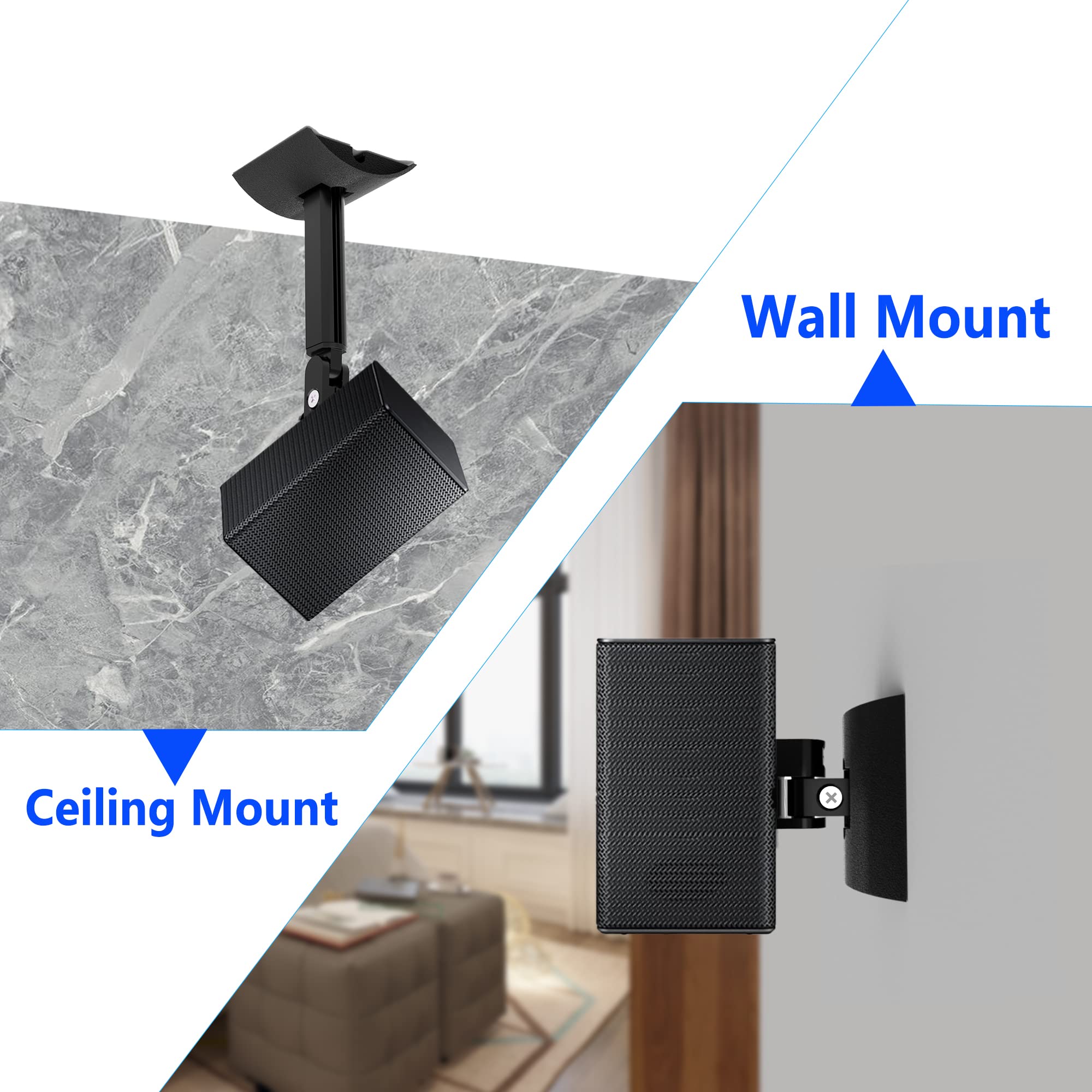 Support Mural Pour Haut-parleur - OMABETA - Beosound Emerge - Métal