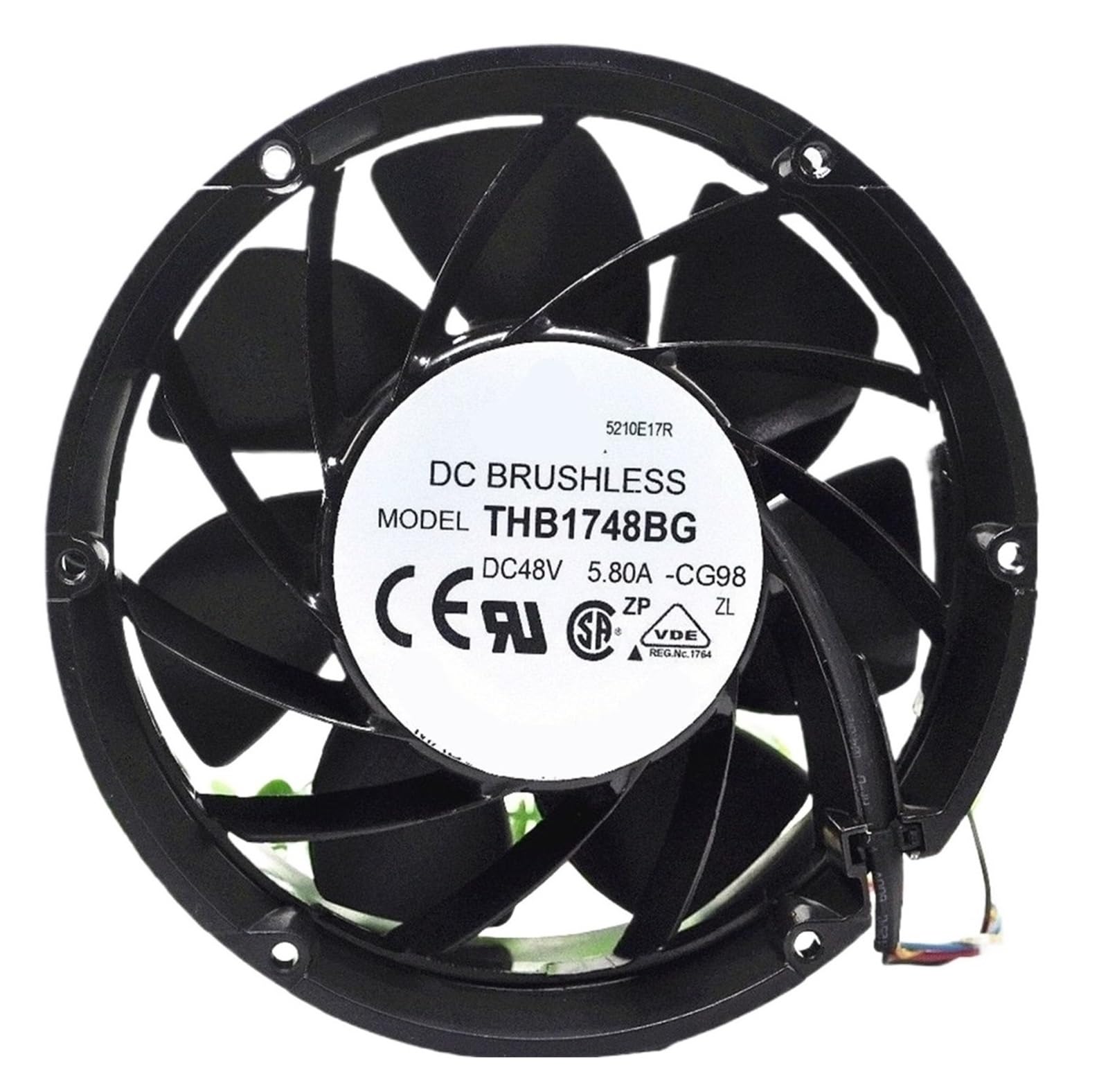 ZBWZXBDJ THB1748BG 48V 168W Fan, 172 * 172 * 51mm Cooling Fan