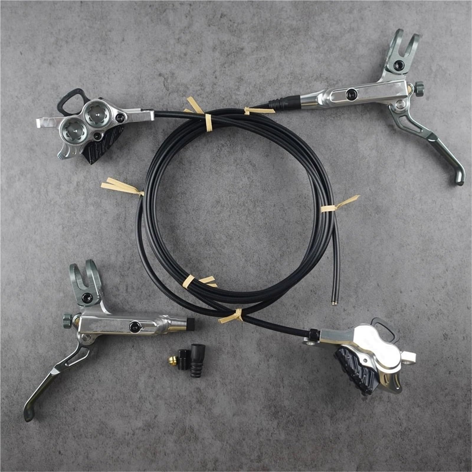Freno Idraulico per Mountain Bike M1 Set di Freni a Disco a Pressione d'olio MTB Leggero CNC Completo Freno MTB Anteriore e Posteriore