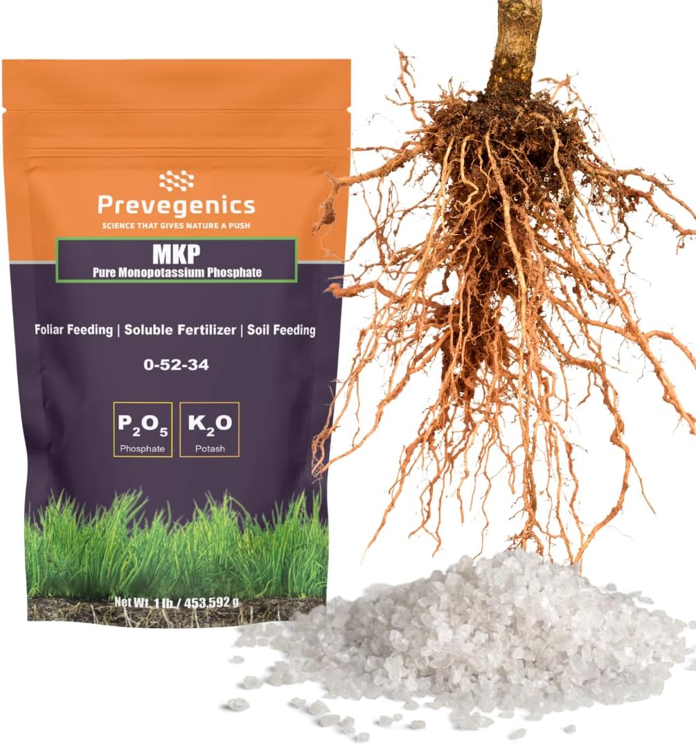 Fertilizante Monopotásico MKP 0-52-34, 1 Libra