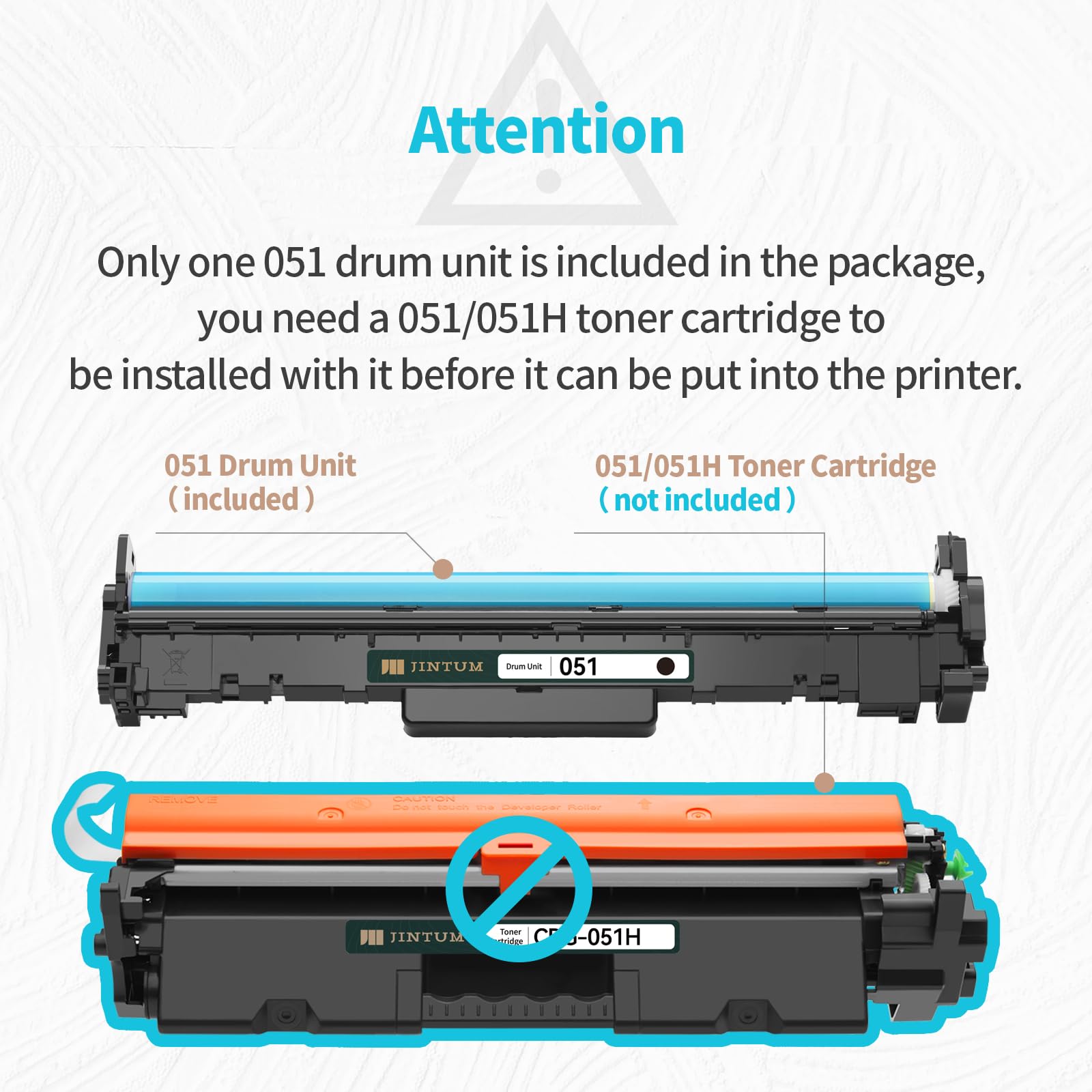 Amazon.com: 051 Drum Unit Compatible for Canon 051 Drum Cartridge