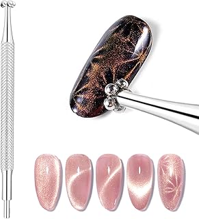 Imán de ojo de gato para uñas, bolígrafo magn...