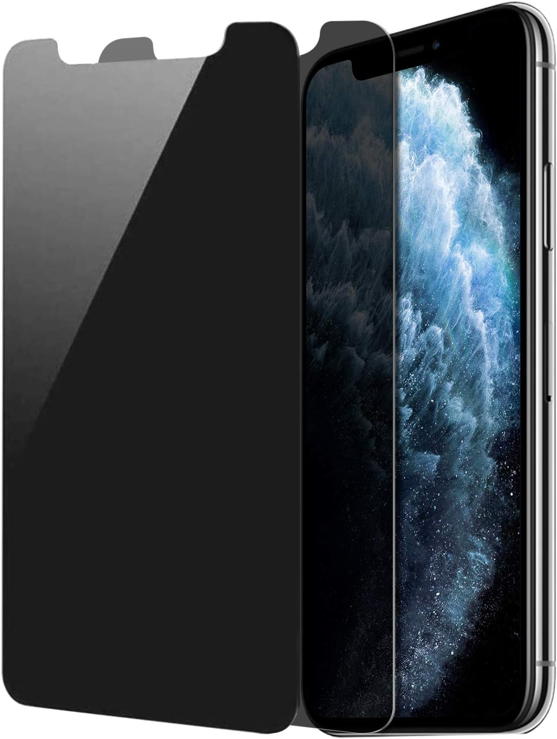 SURBUID [2 Pack] iPhone 11 Pro Max/iPhone Xs Max Privacy Screen Protector Anti Spy Tempered Glass Anti Scratch Case Friendly Designed for iPhone 11 Pro Max 6.5 Inch 2019 Release