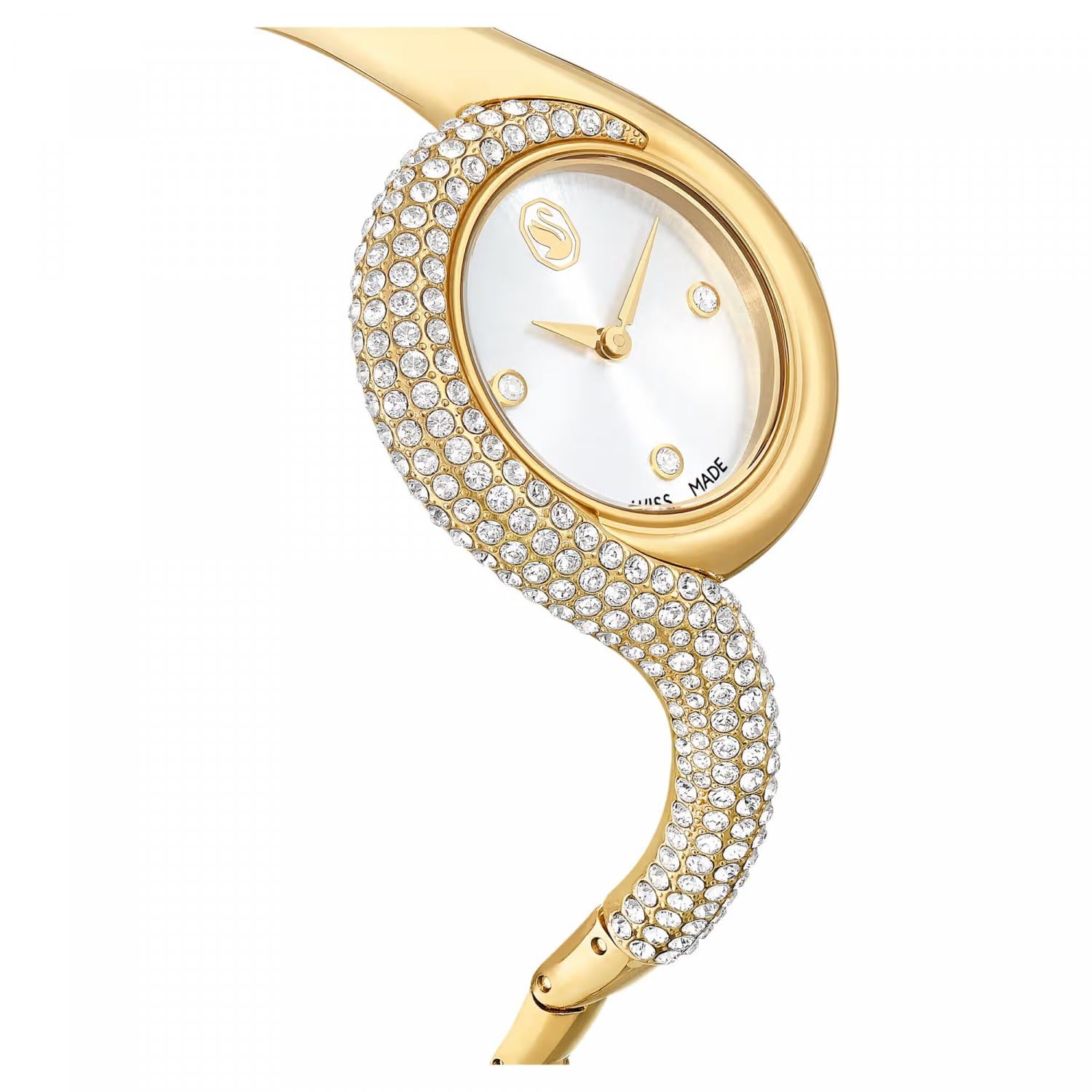 Swarovski Dextera Kollektion Asymmetrische Uhr, Swiss Made