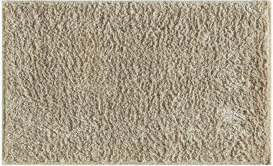 Tapete Poliéster Silky Light Retangular Champanhe 200x250