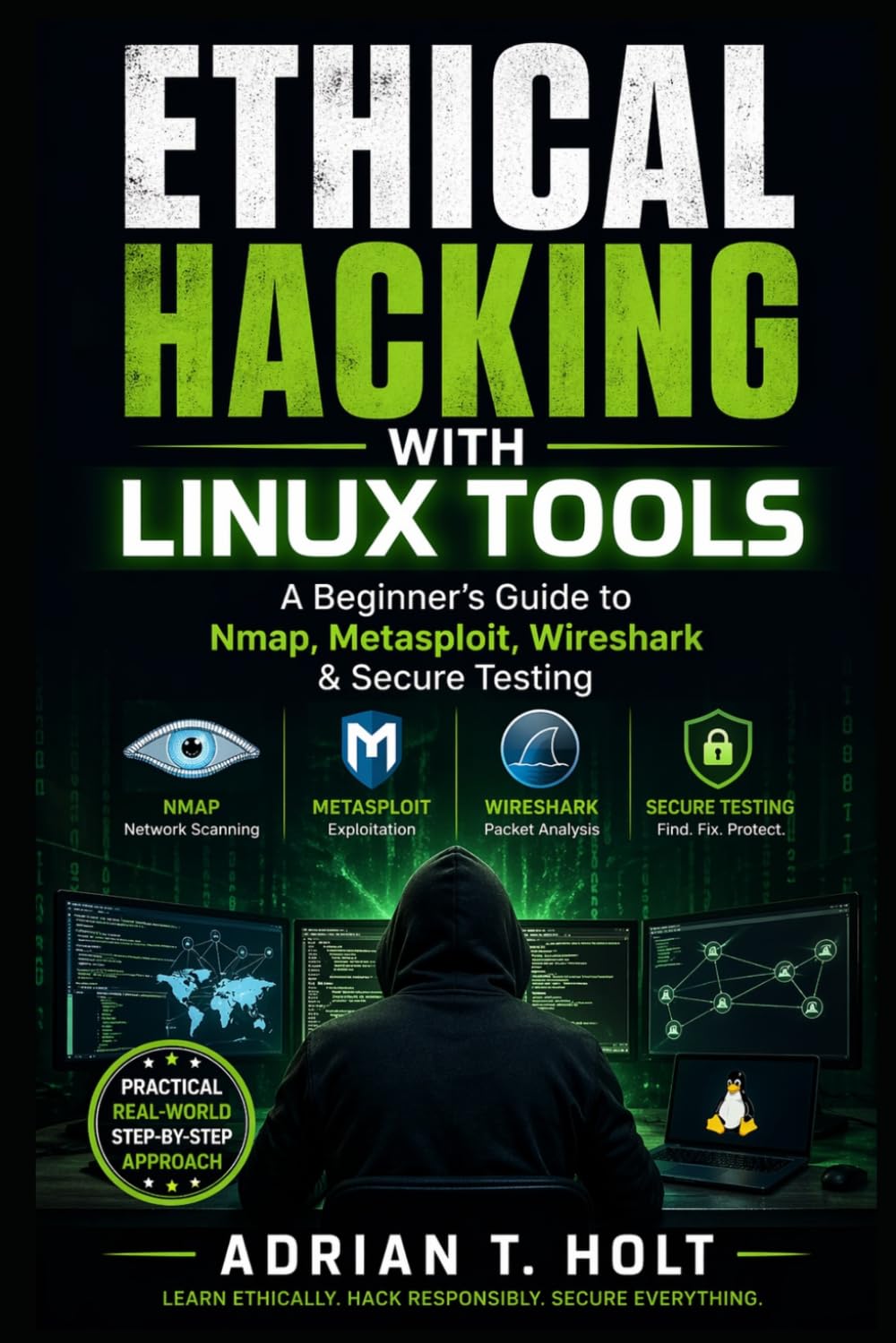 Ethical Hacking with Linux Tools: A Beginner’s Guide to Nmap, Metasploit, Wireshark & Secure Testing
