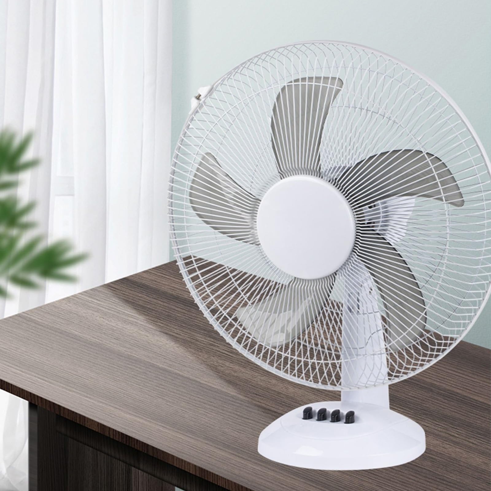 Ventilador Portátil De Carga Solar, Camping Ventilador, Portátil Recargable para Escritorio Tienda De Campaña Velocidad Continua, Hogar Exterior Viajes Pesca(34CM/13IN,A 7800 mAh)