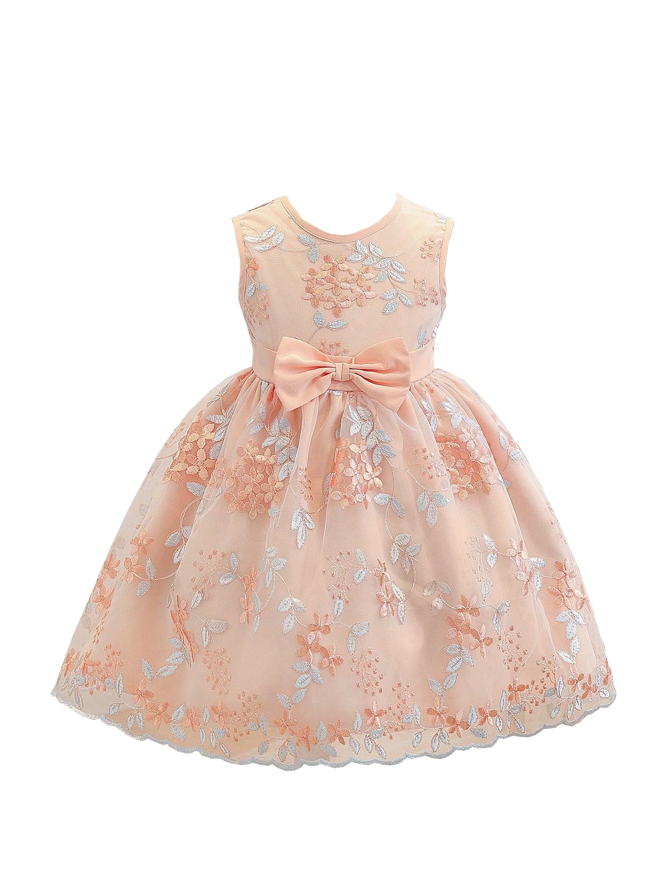 Tagas Vestido de princesa para niñas, vestido de niña, vestido de cumpleaños para niñas, vestido acampanado hasta la rodilla