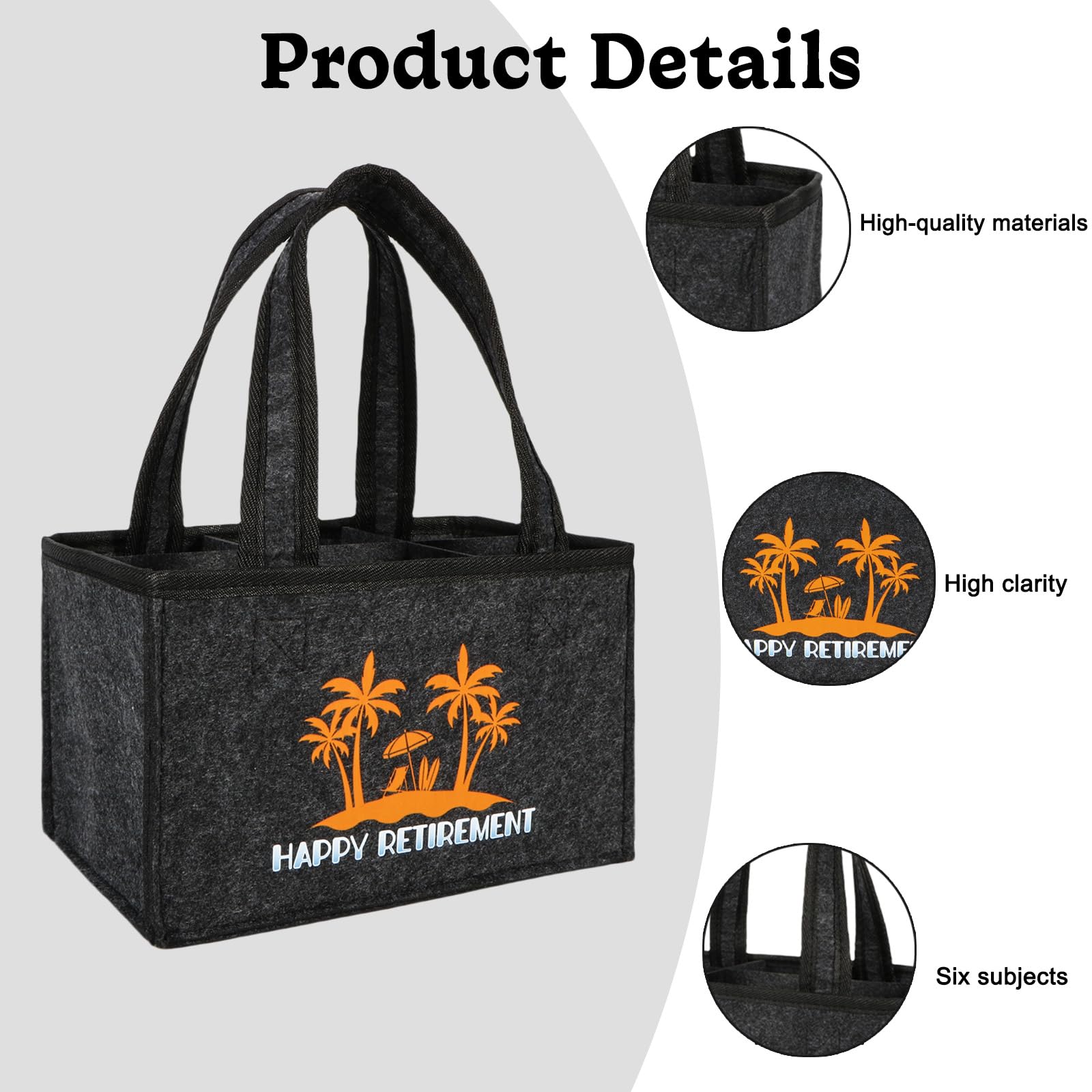 Retirement Gift Men's Handbag Beer, Pensioner Pension Gift Man, Retirement Pension Gift, Beer Gifts for Men Men's Gifts - Image 3