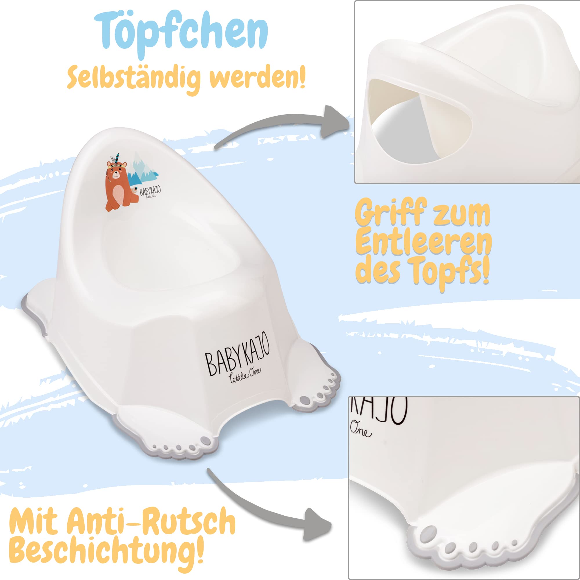 Housie 3-in-1 Plaspotje - Plaspotje kind - Potje peuter - Potje met deksel - WC potje peuter - WC Verkleiner - Opstapje - Groen