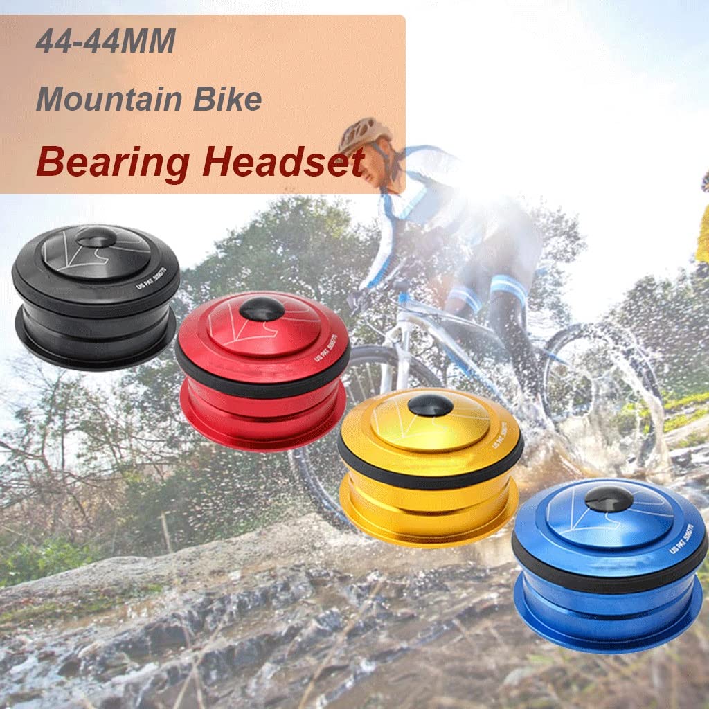 Set Sterzo Per Bicicletta In Lega Alluminio - Stelo Auricolare E Cuffia Per Forcella Bici - Foto 6