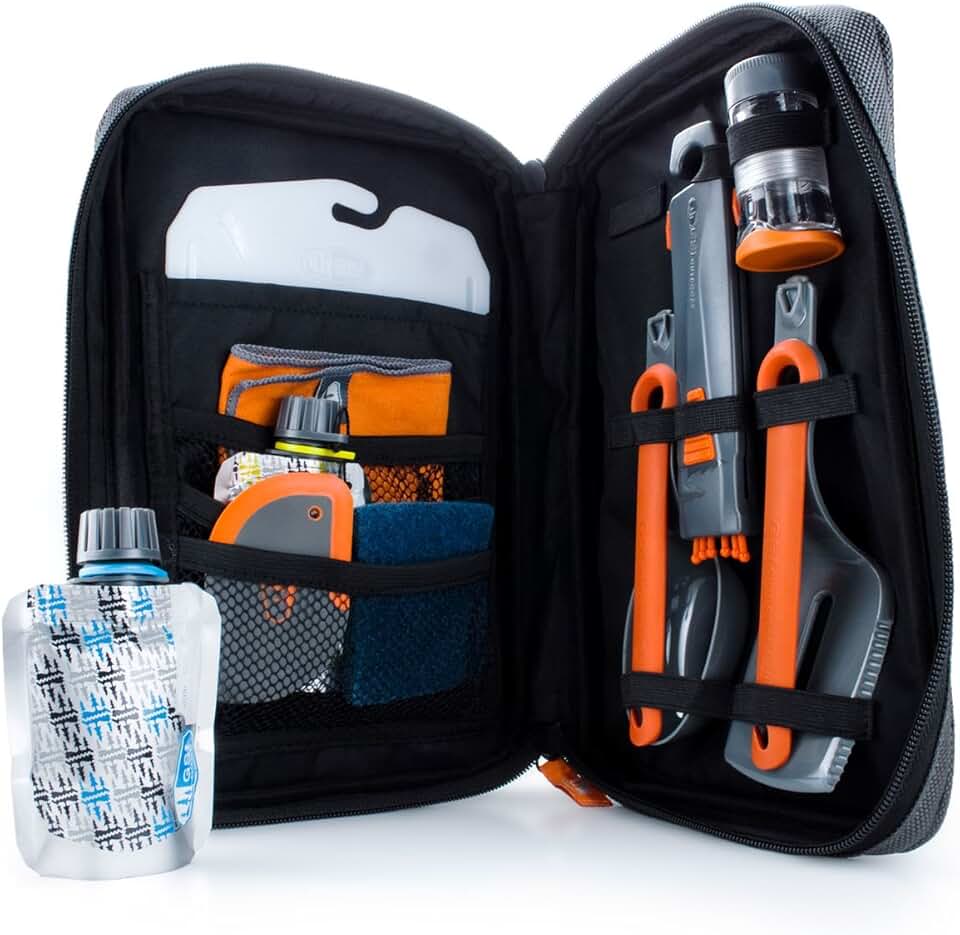 GSI Outdoors Gourmet Kitchen Set 11, Camping Chef Toolset